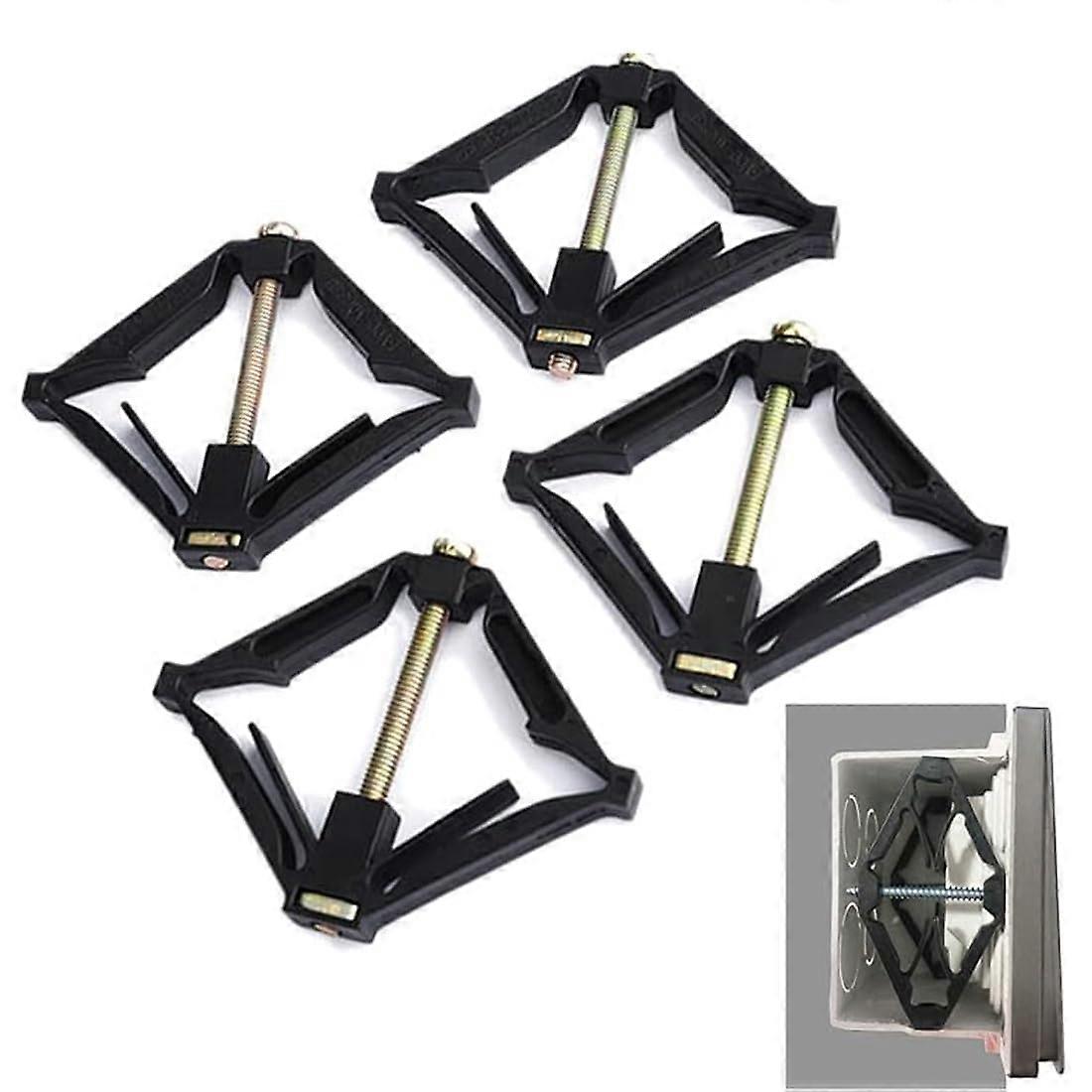 Wall Switch Box  Tool 4PCS 86 Type Support Rod Easy Installation Reusable Electrical Socket Back Box Fixing Kit