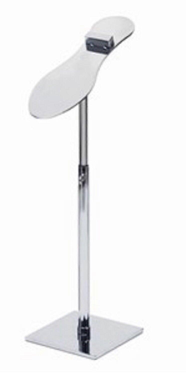 Compact Countertop Shoe Display Stand for Boutiques with Durable Retail Construction