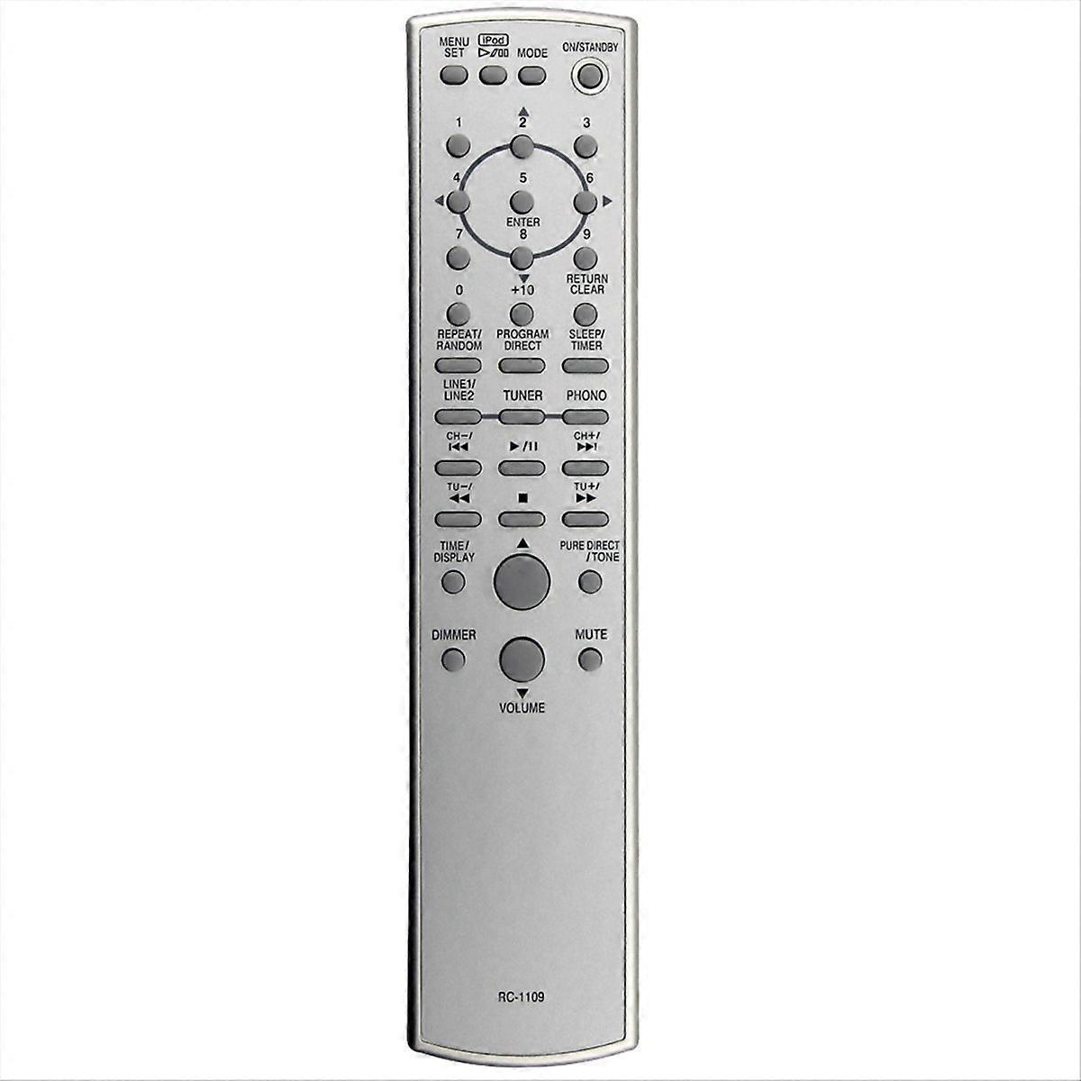 Replace RC-1109 Remote Control for AV Receiver Controller