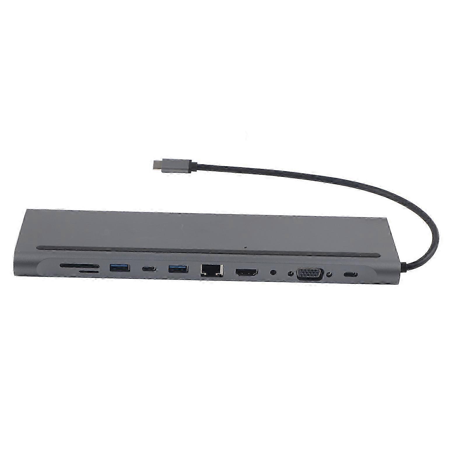 11 In 1 Hub Type?C Expansion Dock USB3.1 to HDMI Card Reader Multi?Functional Adapter