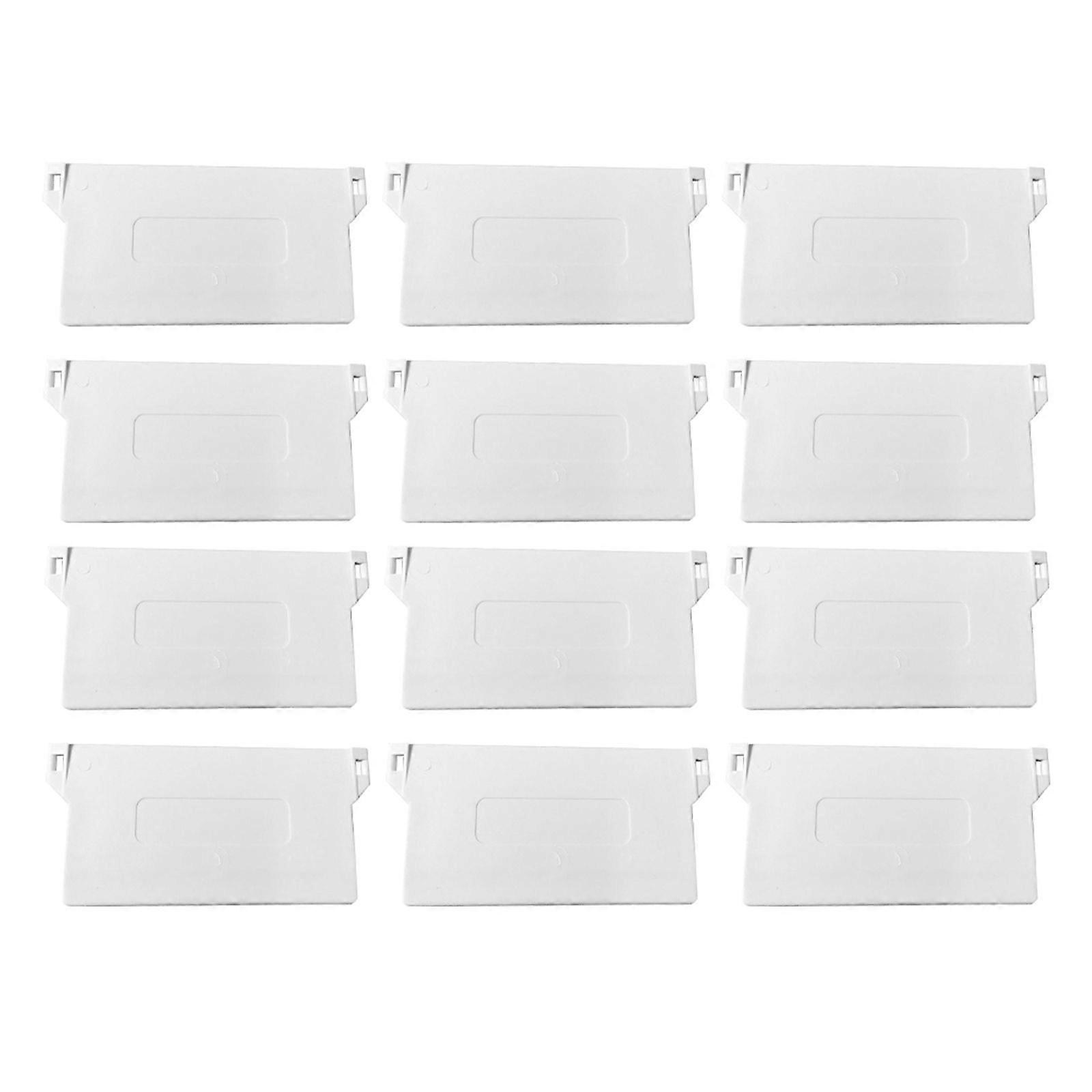 12pcs Vertical Blind Replacement Spares Bottom Plastic Weights Slats Vertical Blind Accessories