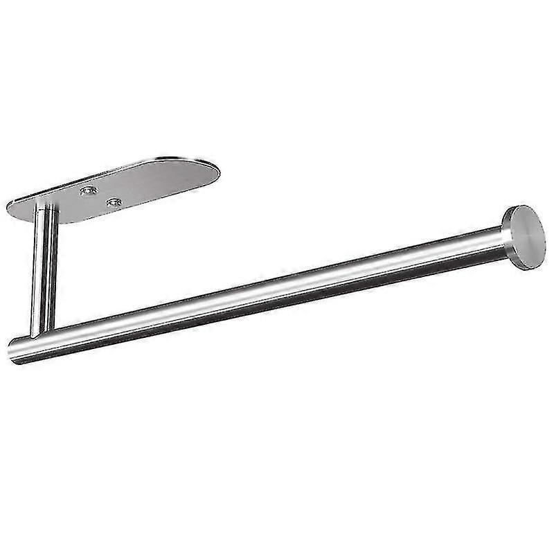 Cabinet Self Adhesive New Tissue Holder (silver)