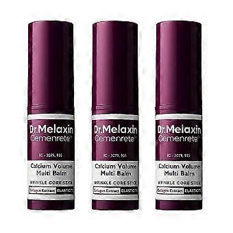 Creme para Olhos Antienvelhecimento Dr.Melaxin 1-3X, Enriquecido com Cálcio Cemenrete - Bastão Multiuso para Tratamento de Rugas.