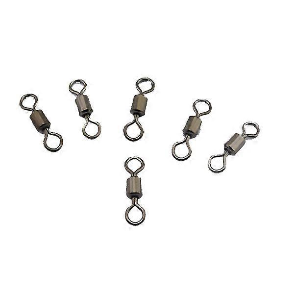 Fishing Hook Connector Link Ring for Multiple Methods 100Pcs Pack