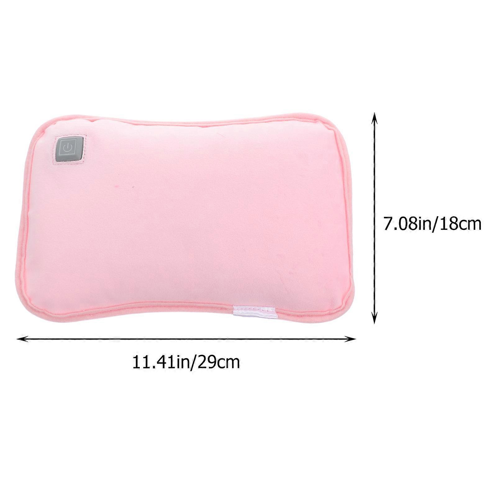 USB Powered Heating Hand Warmer For Winter Use Small Pink Glove Style 1Pc