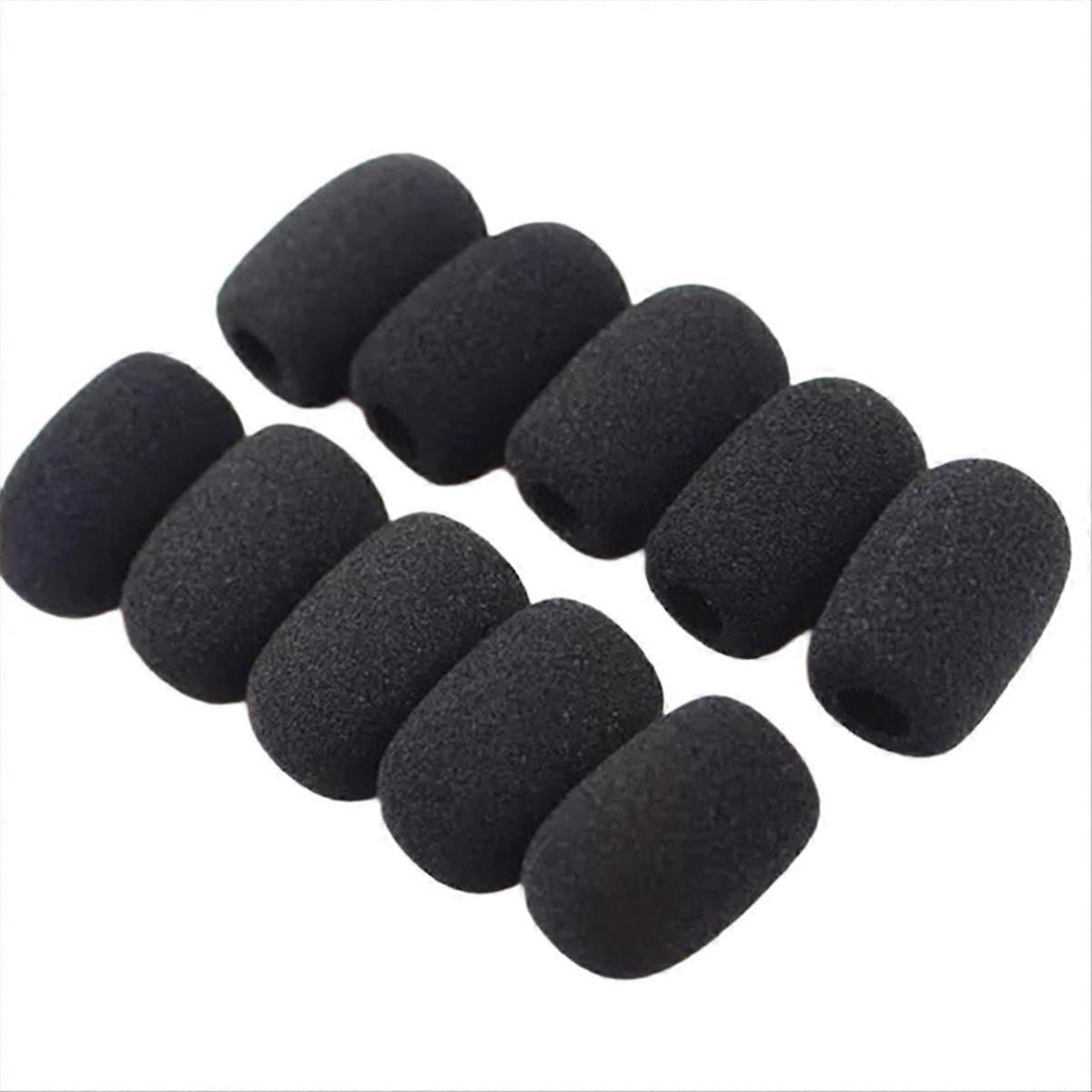 10pcs Microphone Head Cover Foam Windscreen