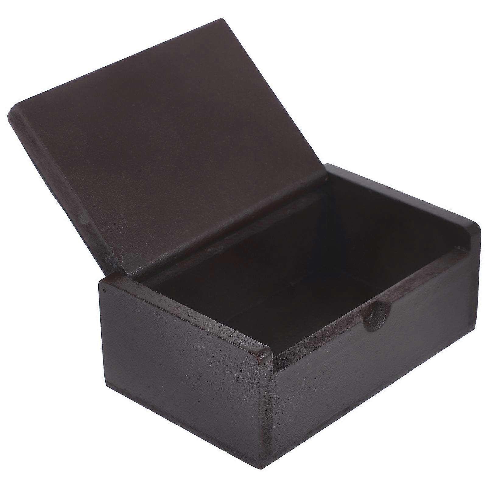 Assorted Color Wooden for Storage 5Pcs Card Holder Container