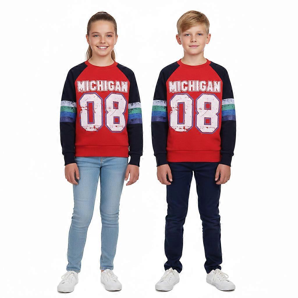 Unisex Michigan Print Sweatshirt