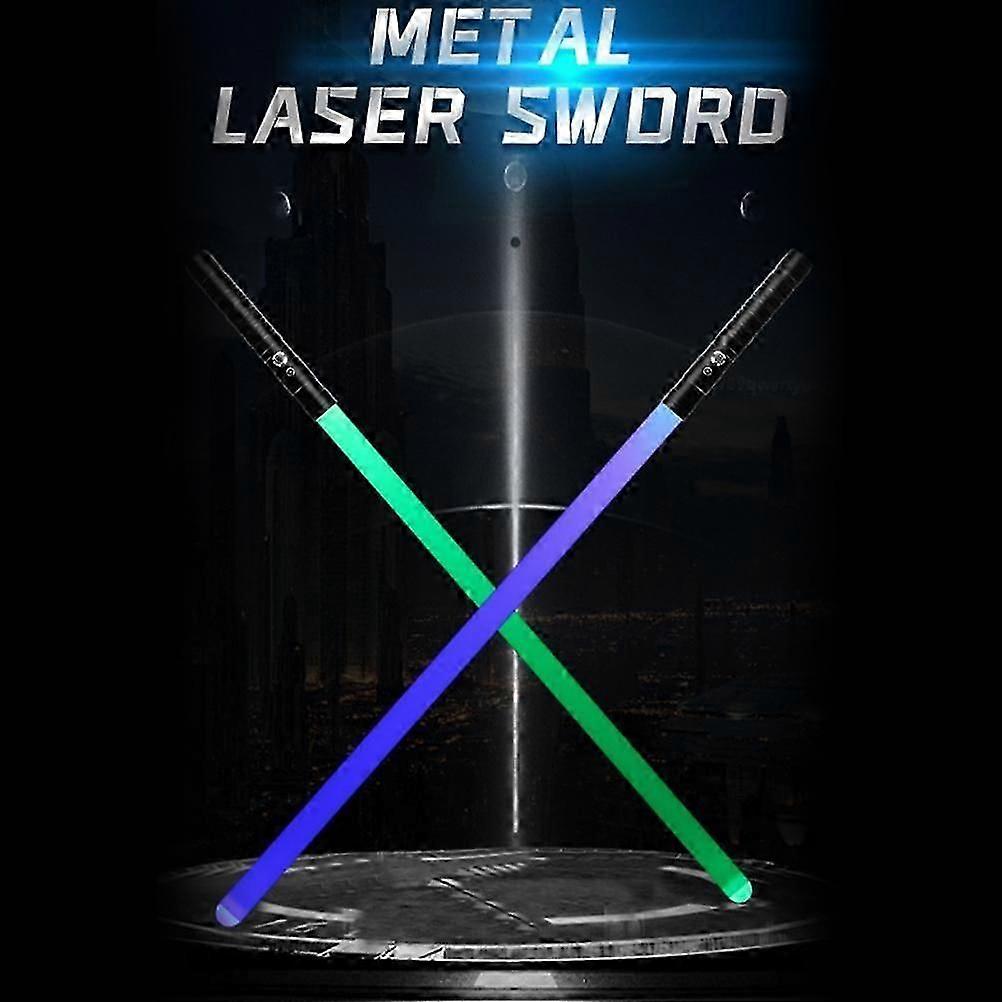 Double Edged Sword Luminous Sword 7 Colors Changeable Dueling Sword