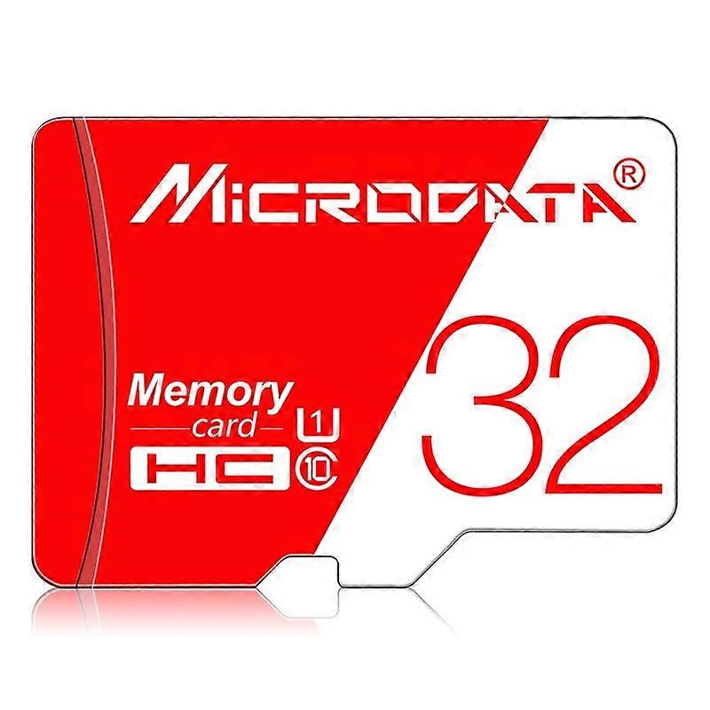 32GB High Speed U1 Red and White TF(Micro SD) Memory Card