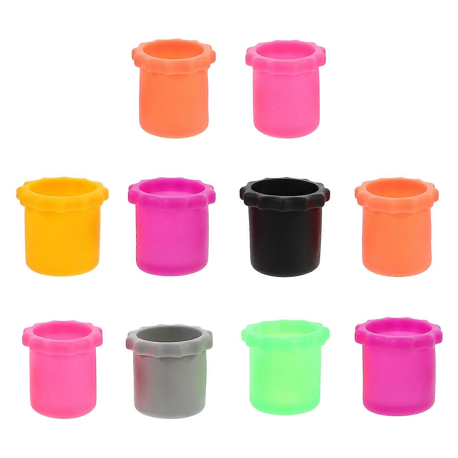 Wireless Microphone Bottom Sleeve Silicone Protector for Microphone 20Pcs