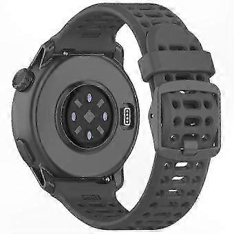Silicone Sports Watch Band, Adjustable Strap for Fitness & Outdoor Activities