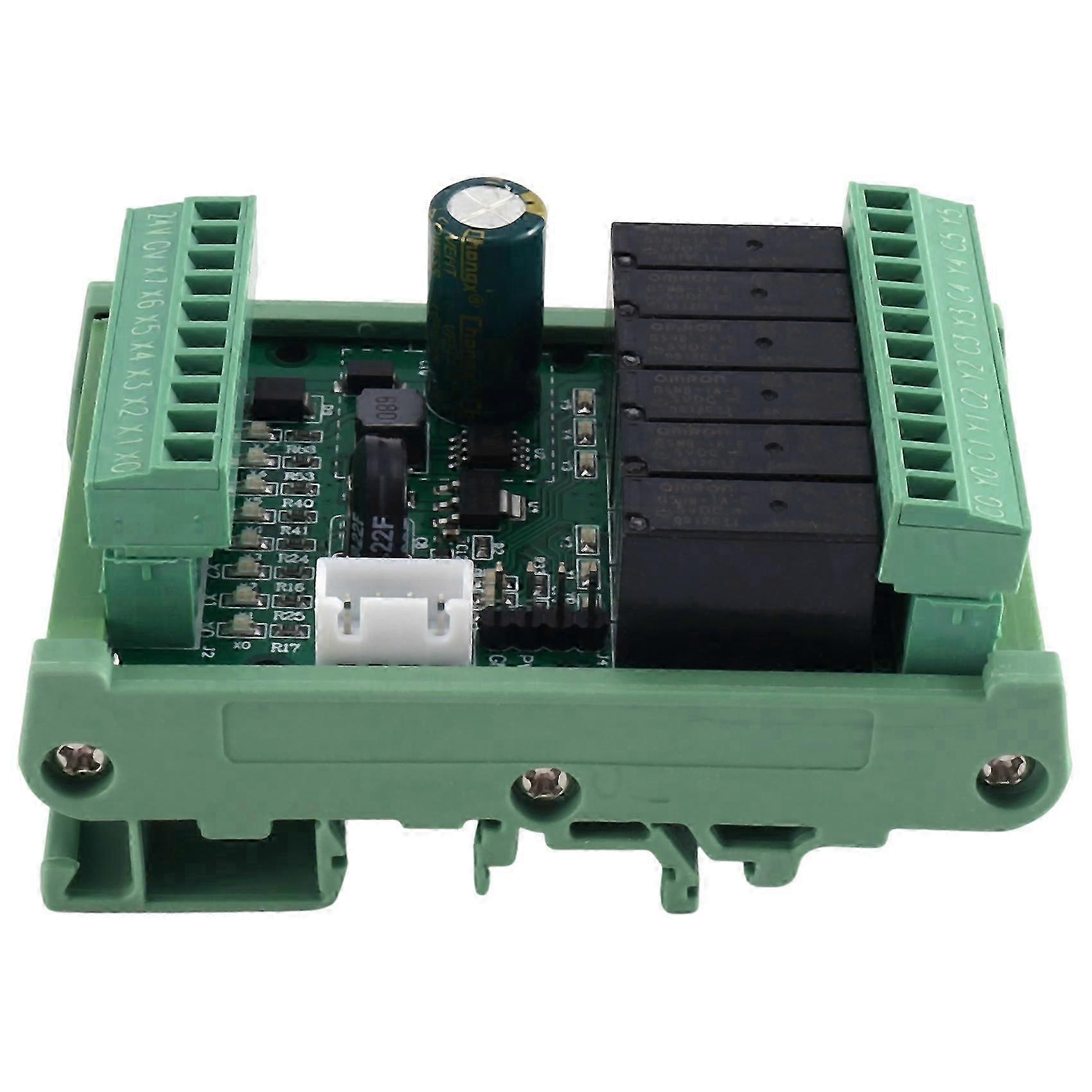 PLC Industrial Control Board FX2N-14MR Programmable Logic Controller Board bombl4