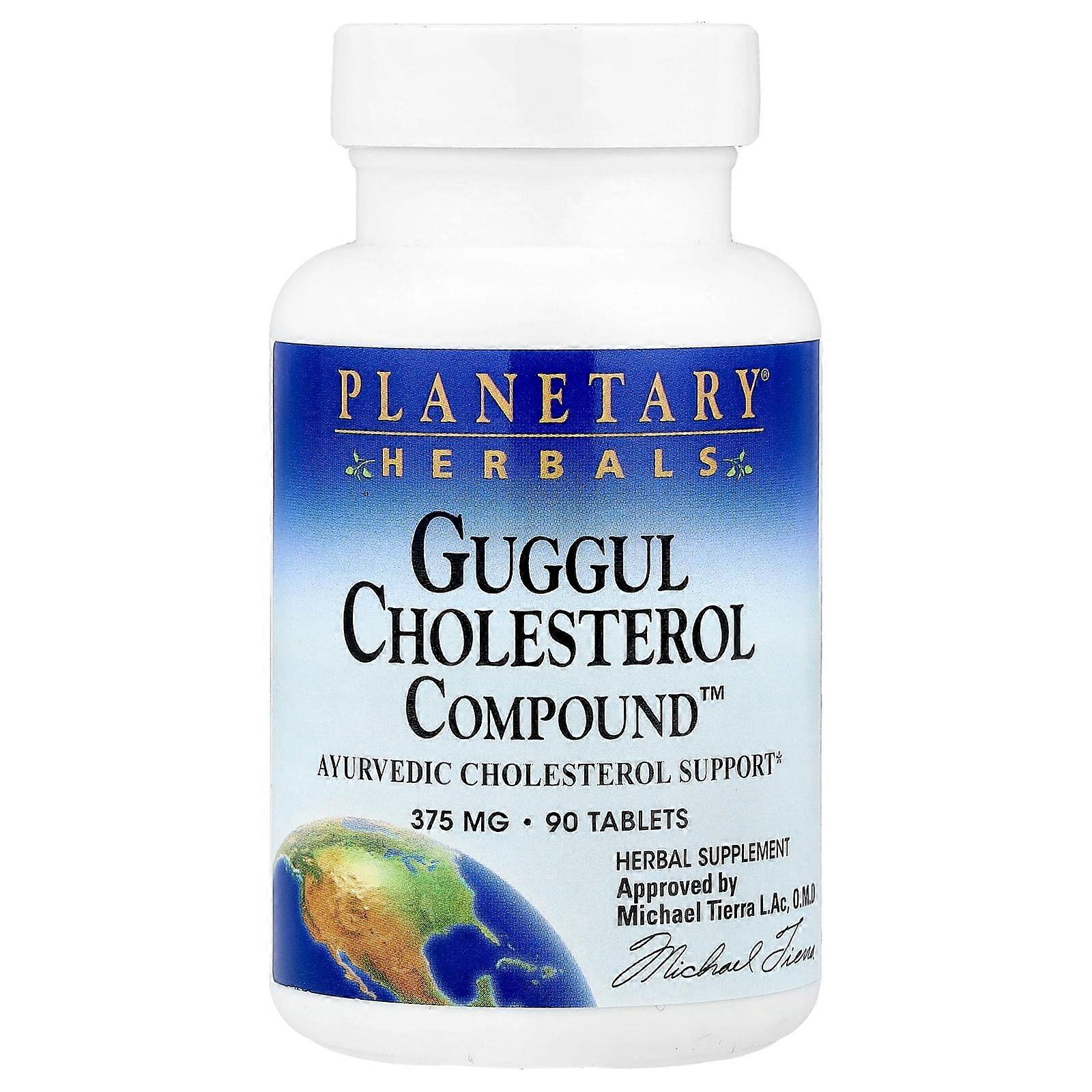 Planetary Herbals, Guggul Cholesterol Compound™, 90 Tablets