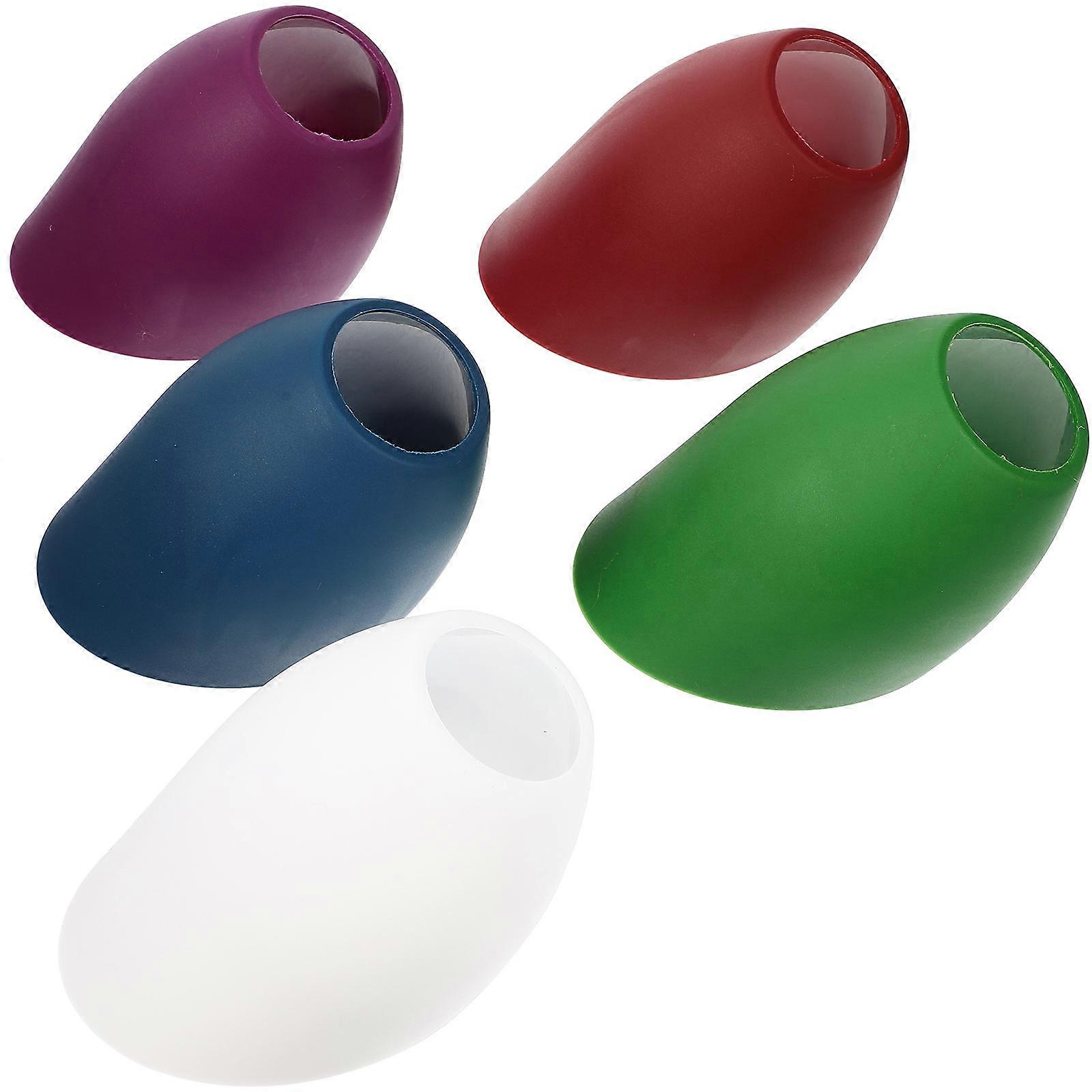 Plastic Lampshade Replacement for Lamps 5Pcs Assorted Color