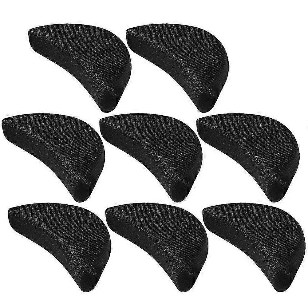Black Shoe Toe Inserts for 4Pairs Reusable Adjustable Toe Fillers