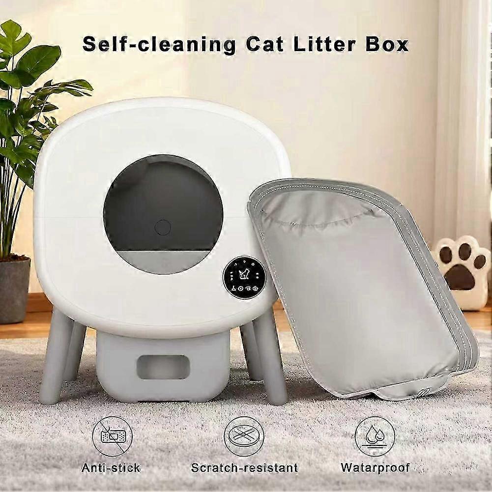 Automatic Cat Litter Box Replace Accessories Soft Fabric Liner Smart Cat Litter Box Accessories Sof