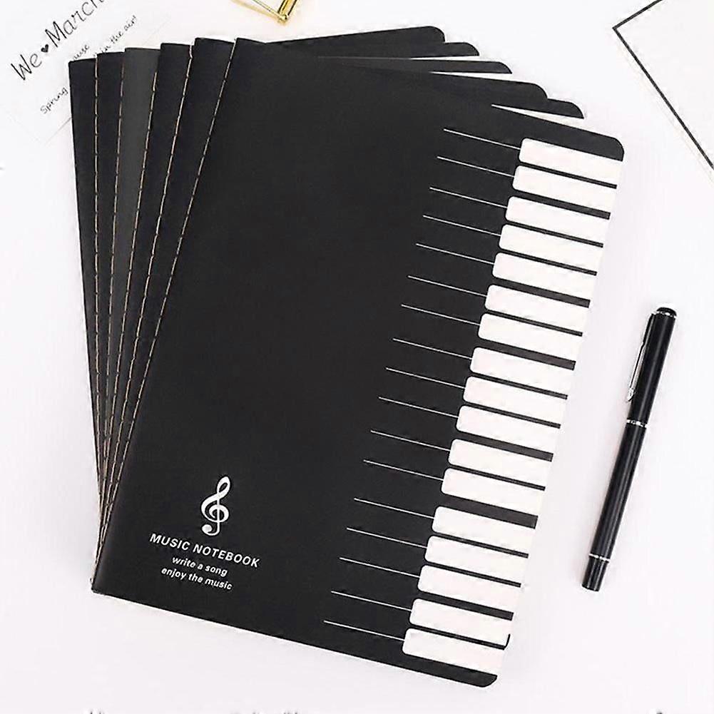 2Pcs Composition Manuscript Staff Paper Notebook