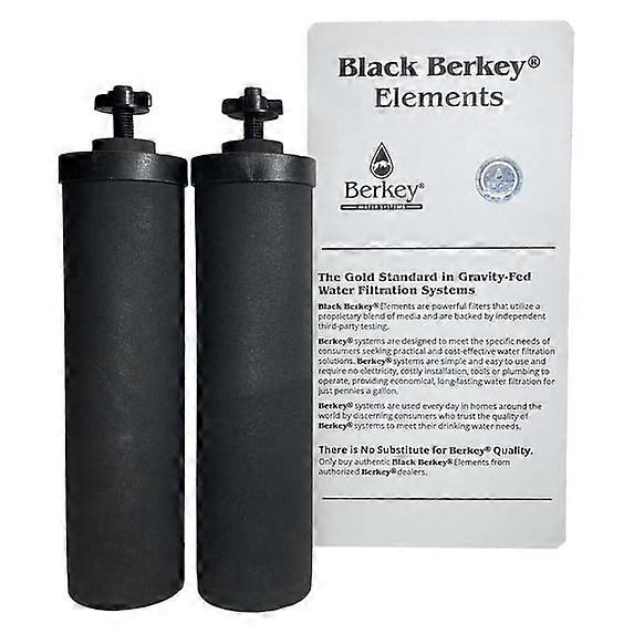 Berkey Authentic Black Berkey Purification Elements - Berkey Water Purifier Replacement Filters 