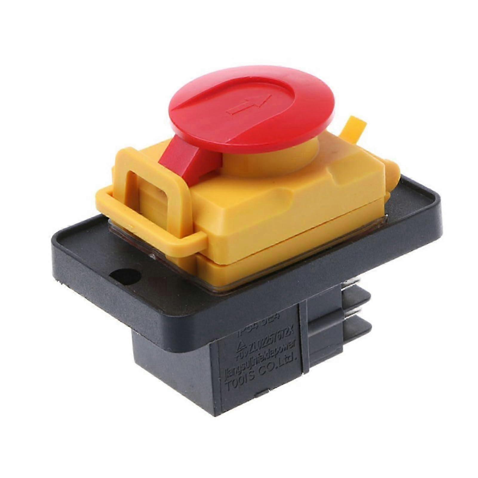 Waterproof pushbutton switch Small rocker switch for industrial safety ABS waterproof electromagnetic switch