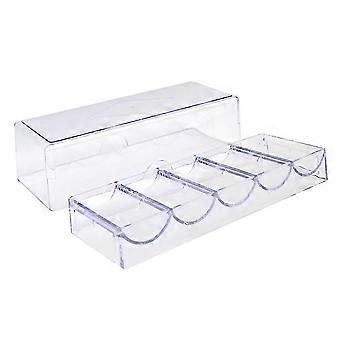 Professional Chip Case for Storage Use Multi-Function Acrylic Chip Box