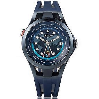 Locman - 0548B02A-BLAMVESB - Wristwatch - Men's - Automatic - Amerigo Vespucci GMT