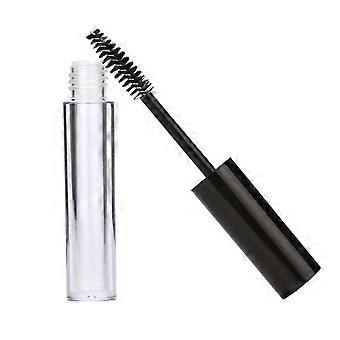 Clear Mascara Tube 1ml with Wand, Reusable Travel Size Container for Eyelash Serum, Leak-Resistant