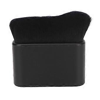 Large Flat Tanning Brush Black Blending Cream Bronzer Brush for Self Tanner Face Body Makeup