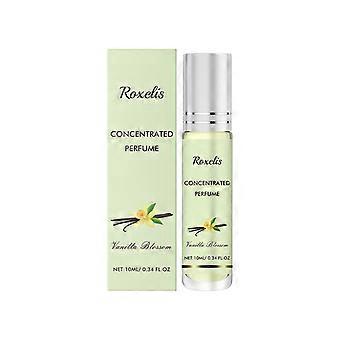Perfume de flor de baunilha, suave, doce e fresco, fragrância natural feminina para o corpo, ideal para uso diário, prático para levar na bolsa, 10ml.