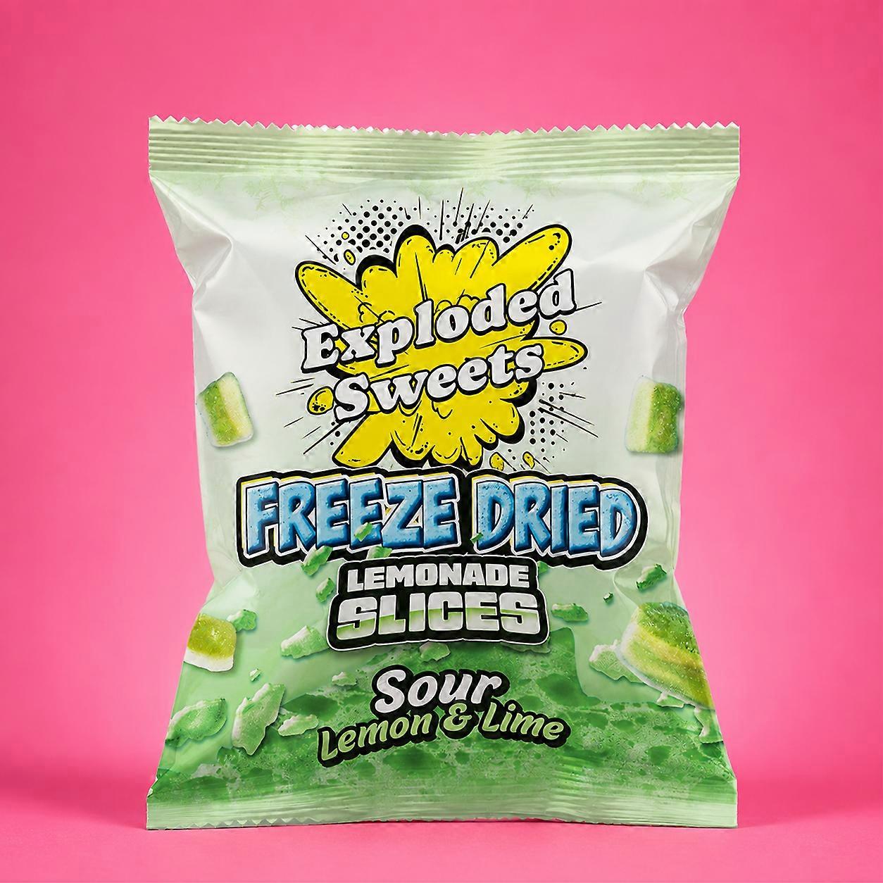 Freeze Dried Lemonade Slices | Exploded Sweets