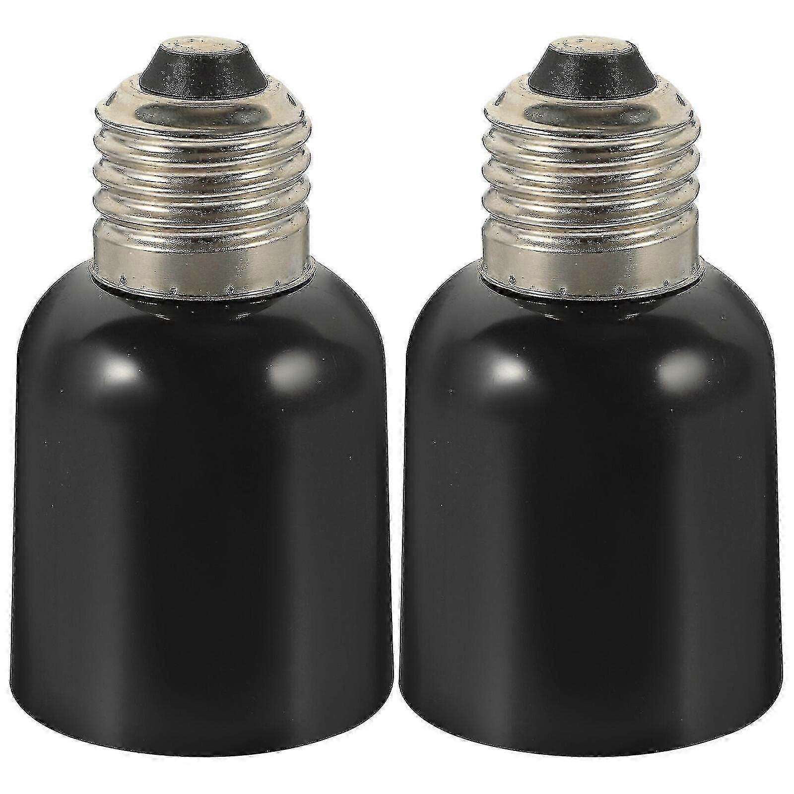 2pcs E27 To E40 Bulb Adapter Screw Light Converter Accessory