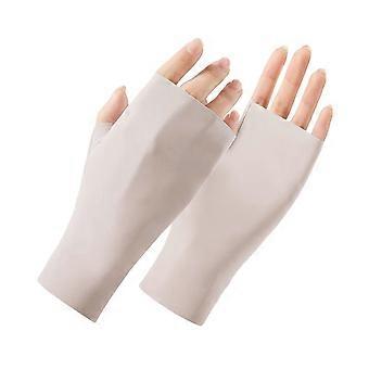 Ultraohuet kynsittömät UV-käsineet - Ice Silk Cooling - naisille autoiluun ja työmatkoille