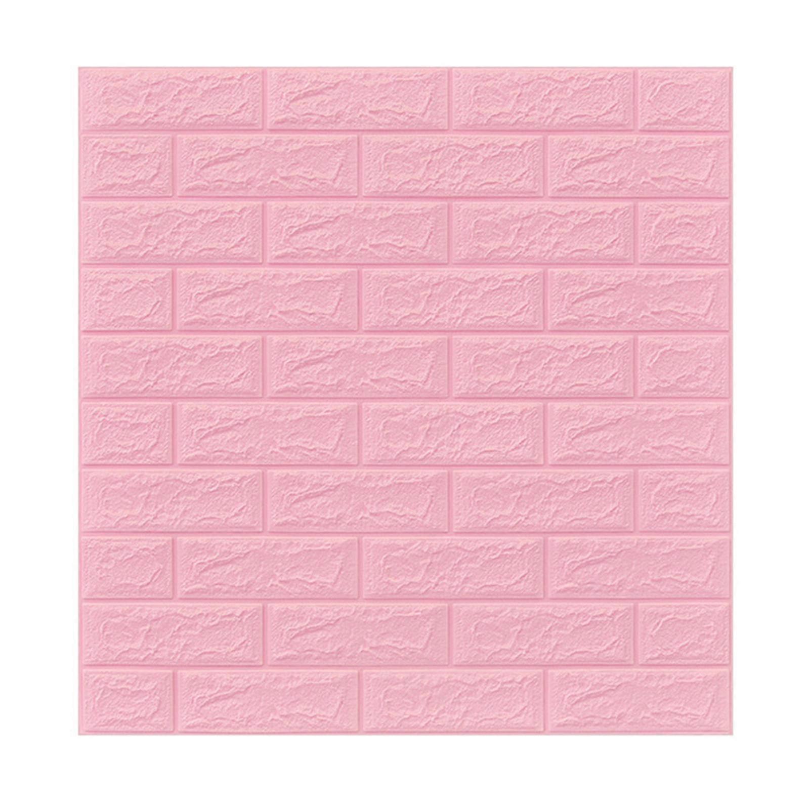 Self-adhesive Wall Panel Stone Effect Brick Pattern 3d Foam Waterproof Wallpaper