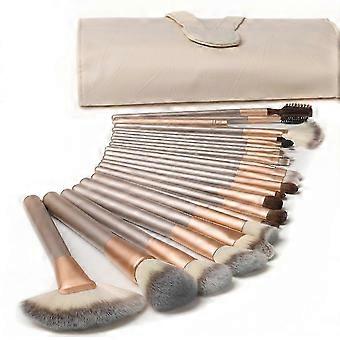 Professionelle kosmetische Make-up Pinsel Werkzeuge Set mit Roll Up Bag 18pcs
