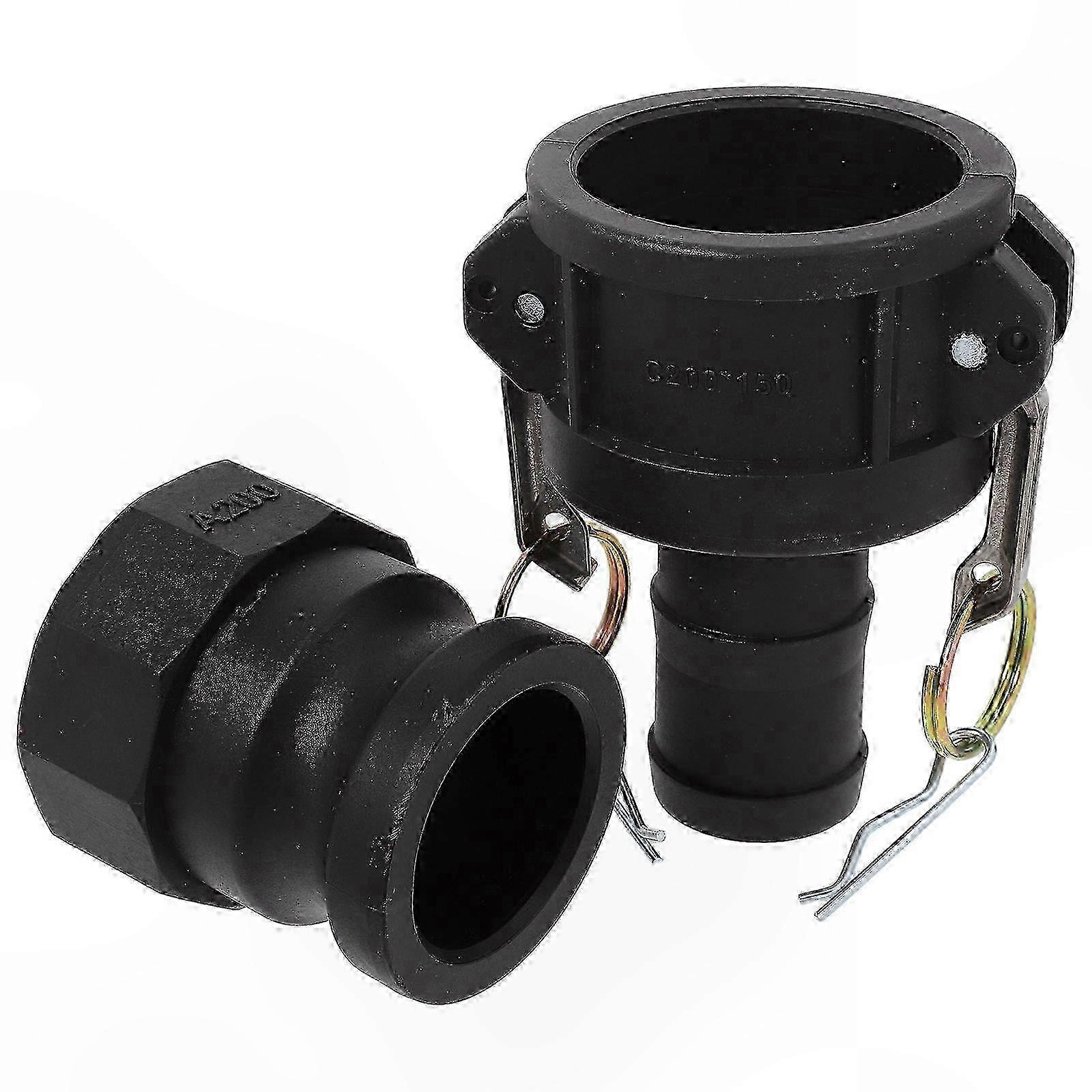 Quick Connect IBC Tank adapter compatible with Efficient Fluid Transfer Operations, 1 Set