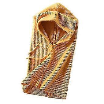 Women Winter Beanie Hat Cashmere Female Knitted Hooded Scarf Balaclava For Women Windproof Warm Wool Cap [MI]