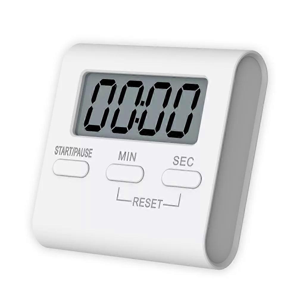 Kitchen Timer for Cooking, Digital Kitchen Cooking Timers, Egg Timer (2pcs, white)