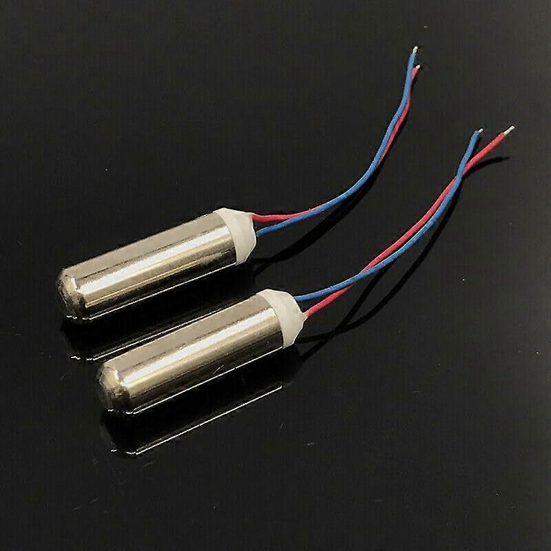 2PCS Mini 7mm Coreless Vibration Motor DC 1.5V 3.7V, Compact Design for Electronics Projects