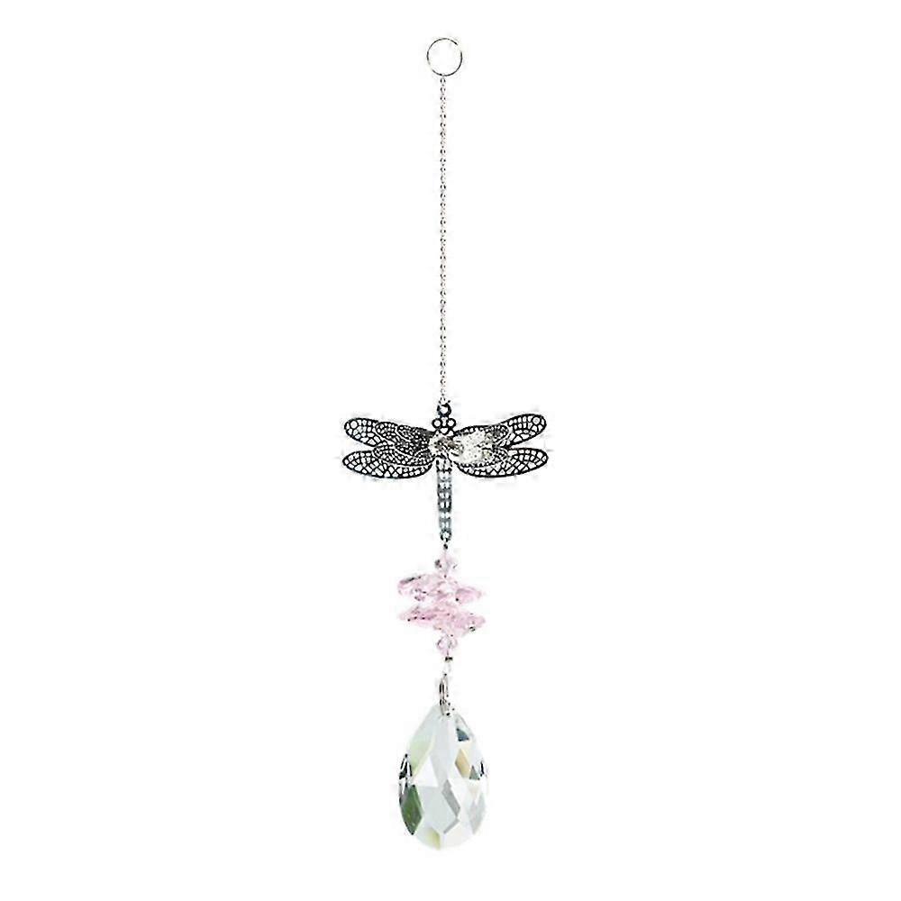 Iridescent Hanging Crystals Ornament