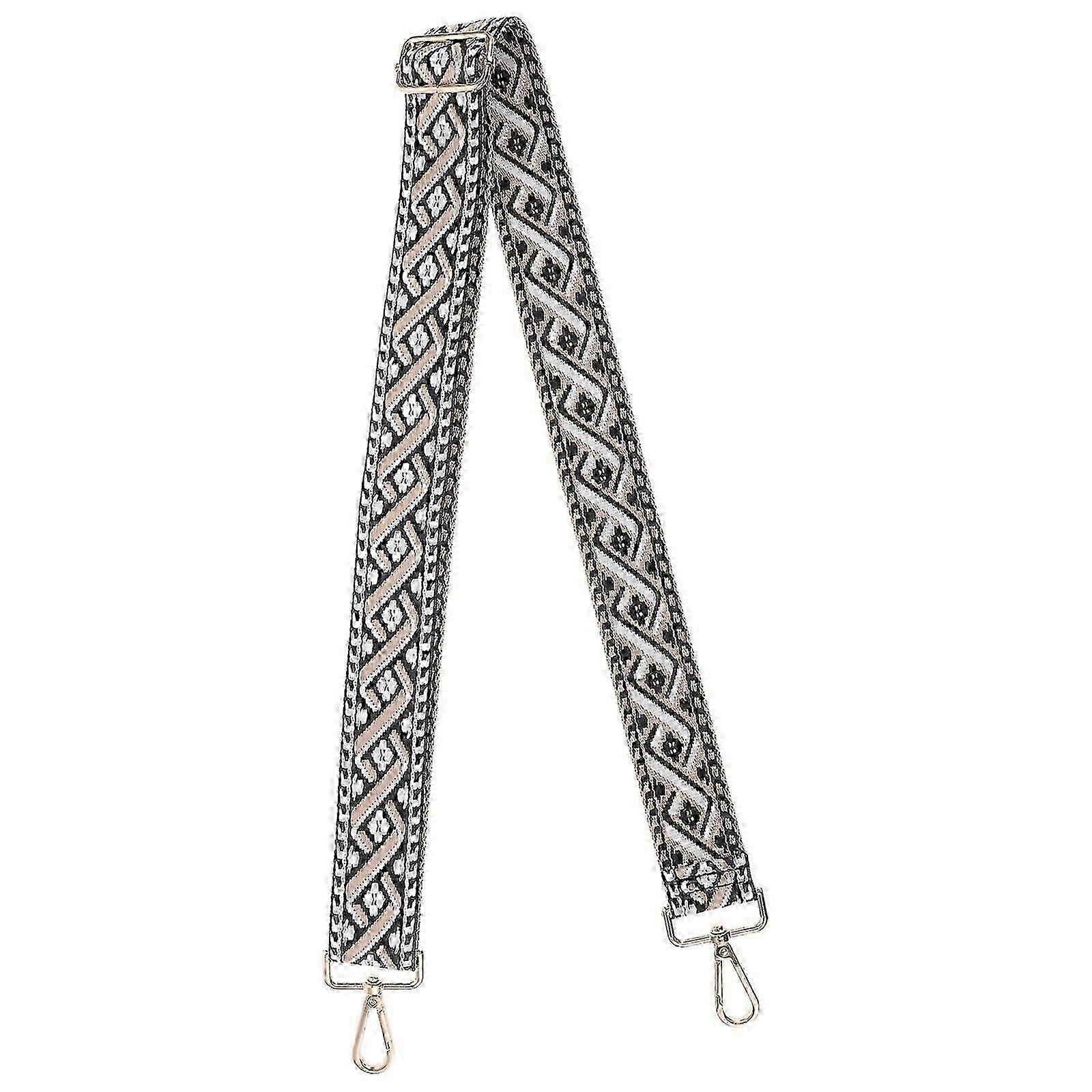 Adjustable Wide Purse Strap compatible with Handbags Polyester Shoulder Replacement WI