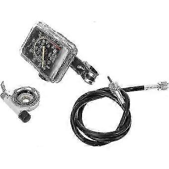 Bicycle odometer, mechanically waterproof, with the ability to check total/single mileage and a reset function Resilience