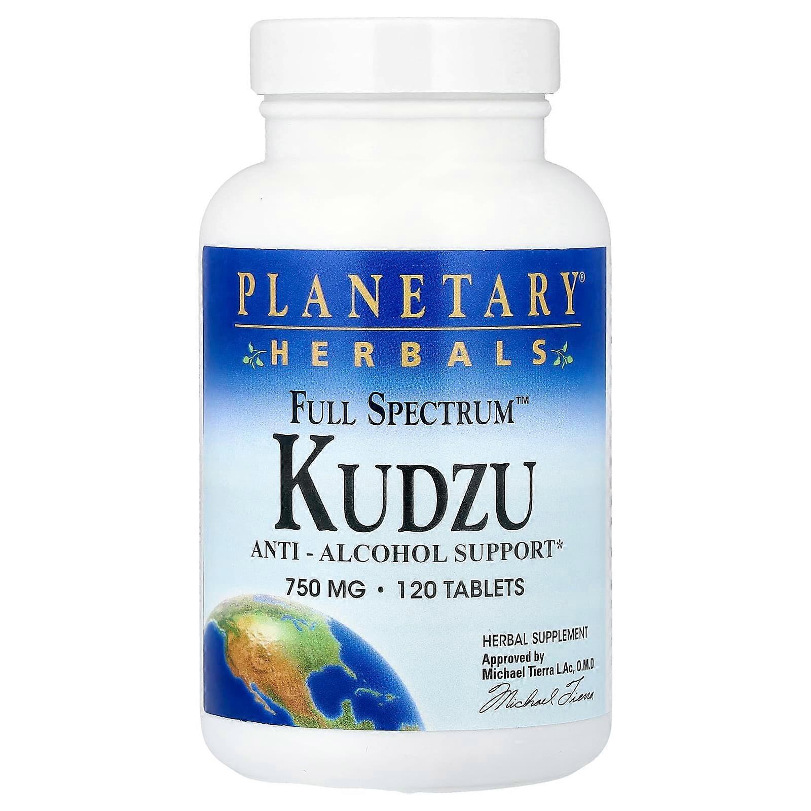 Planetary Herbals, Full Spectrum™ Kudzu, 120 Tablets