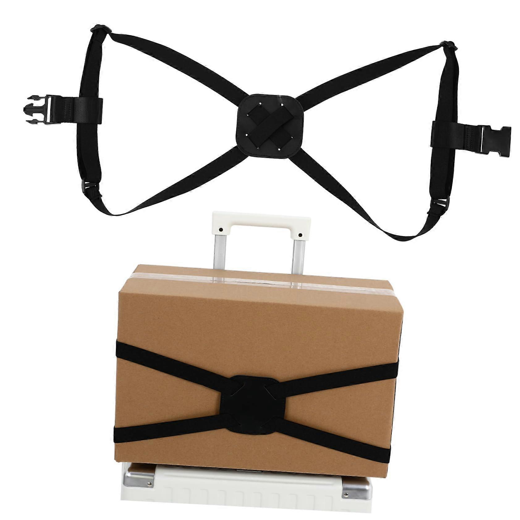 Adjustable Luggage Strap for Suitcases with Quick Release Buckle and Durable Polyester Webbing