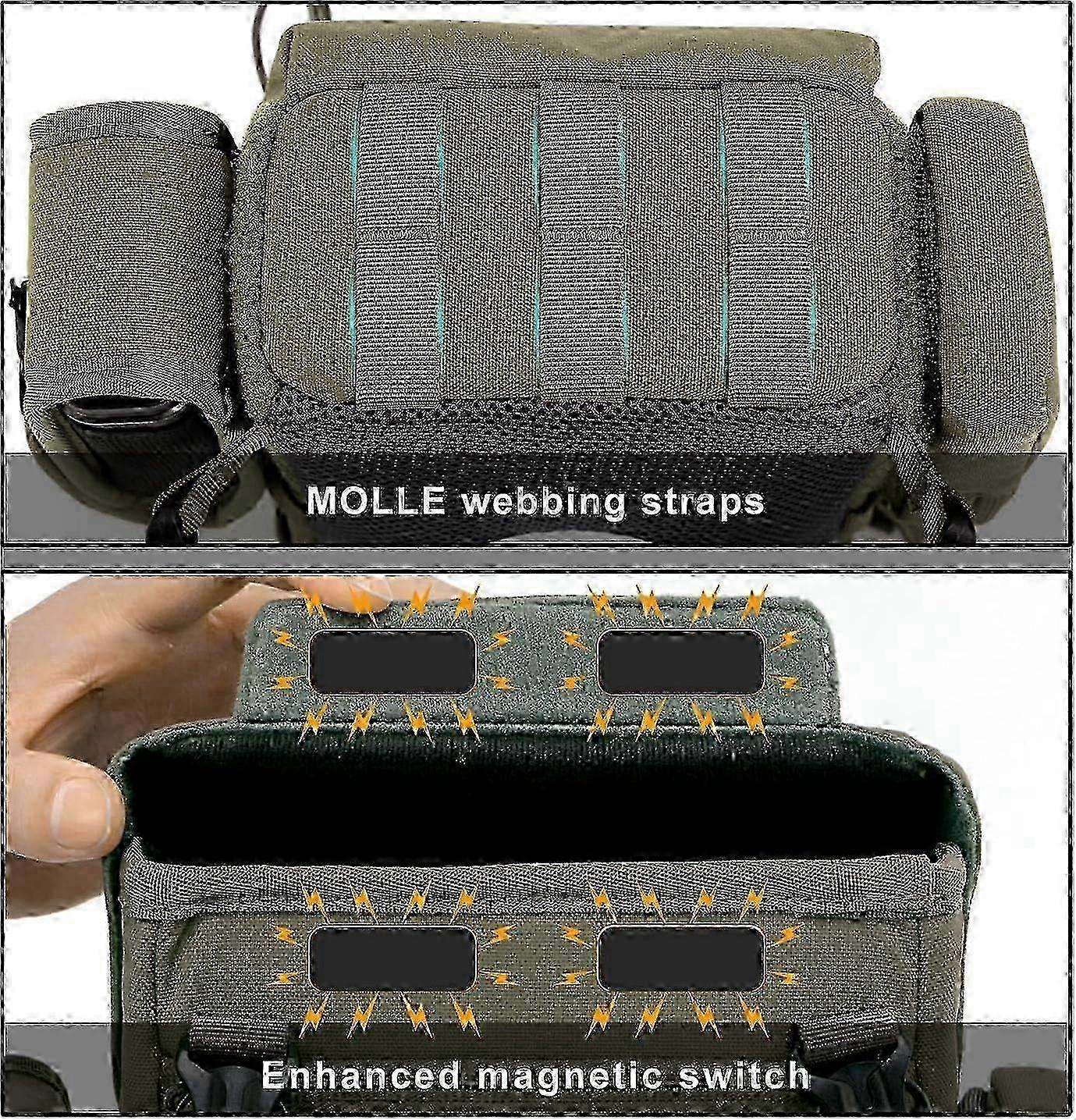 Modular Binocular Chest Pack with MOLLE
