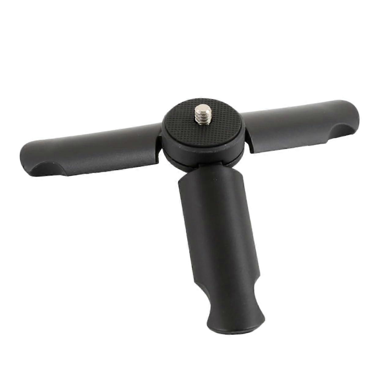 Mini Desktop Camera Tripod Stand with Adjustable Head, Foldable Compact Design for Vlogging and Streaming