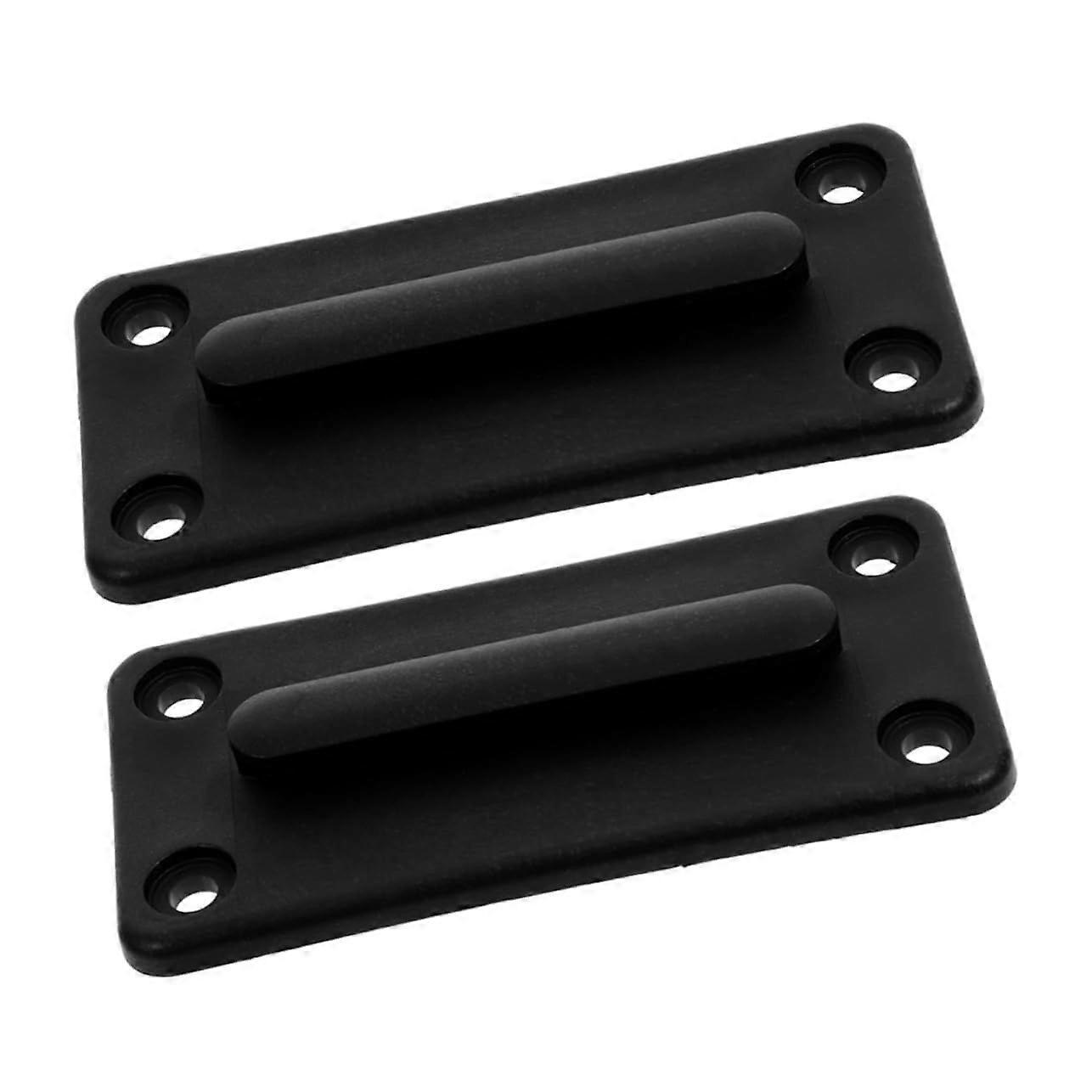 2 Sets Wall Mounted Retractable Barrier Receiver for Crowd Control