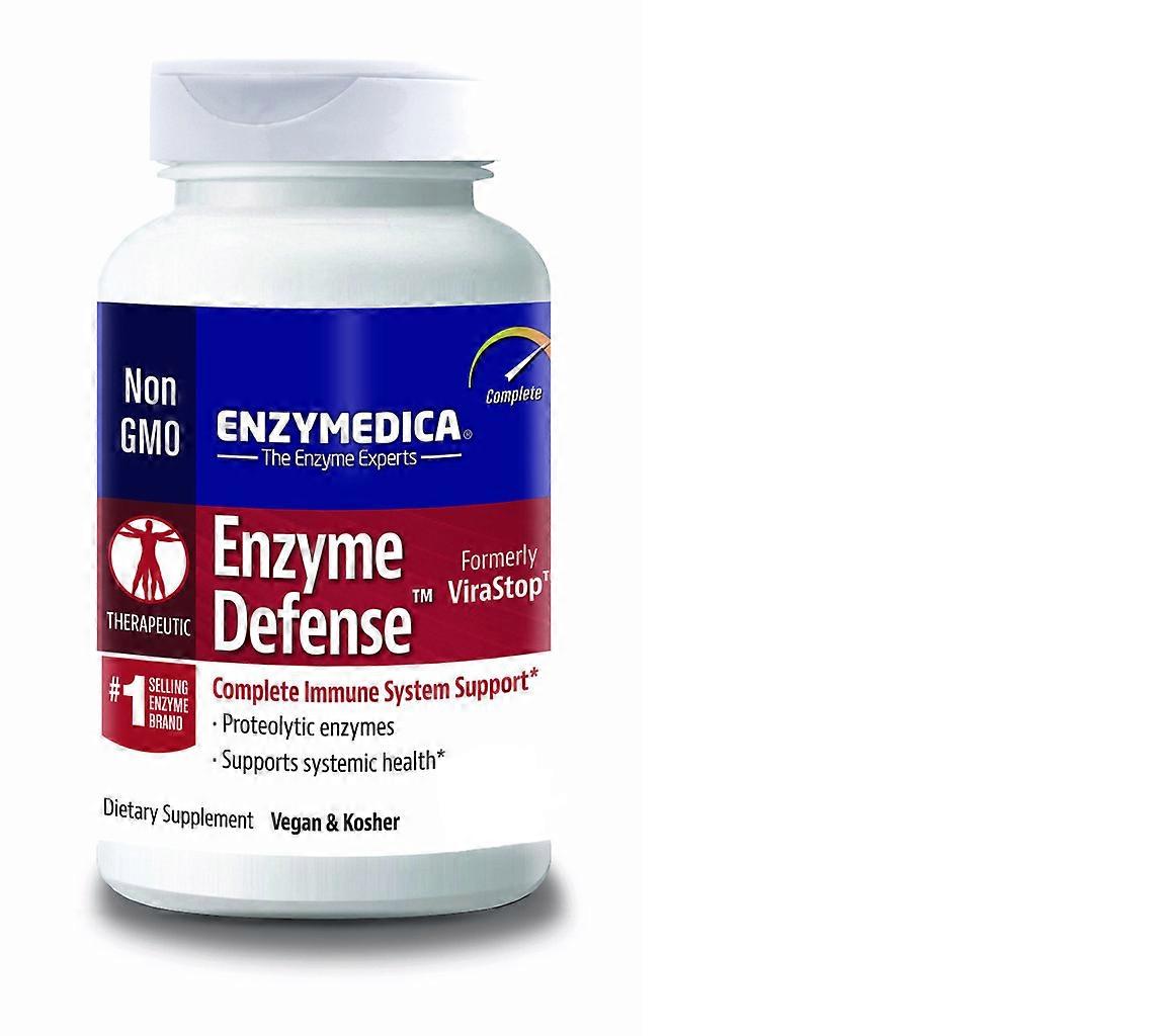 Enzymedica 酶防御 120 粒装 - 增强免疫力的酶