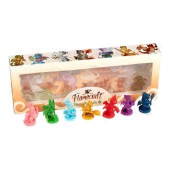 Flamecraft New Deluxe Miniatures with Miniatures Collectible Gaming Figure Set