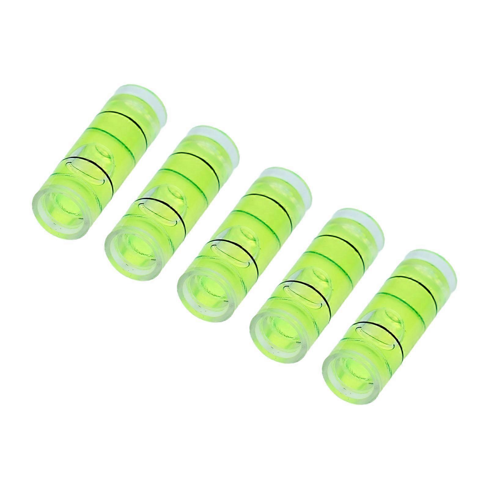 5 Pcs Precision Bubble High Precision Pan-Tilt Special Level Bubble Leveler Balancer Level Measuring Set