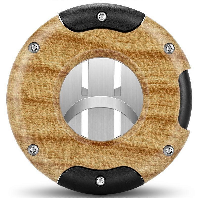 The circular cigar cutter blade is sharp and smooth